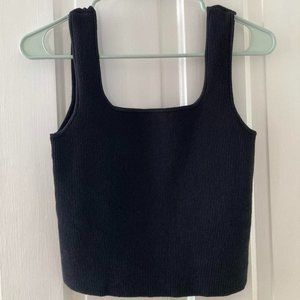 Reformation Julia Ribbed Sweater Tank Size S
